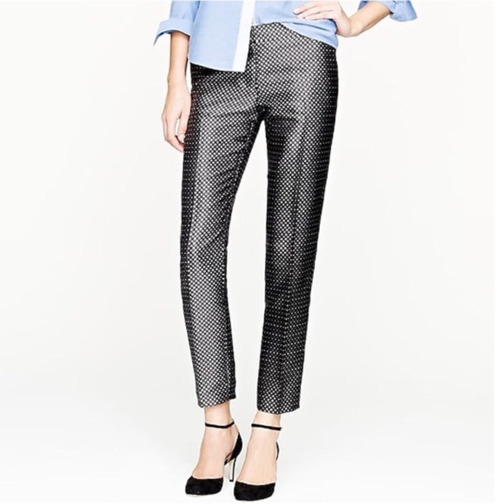 J. Crew Collection Silk Pant 8